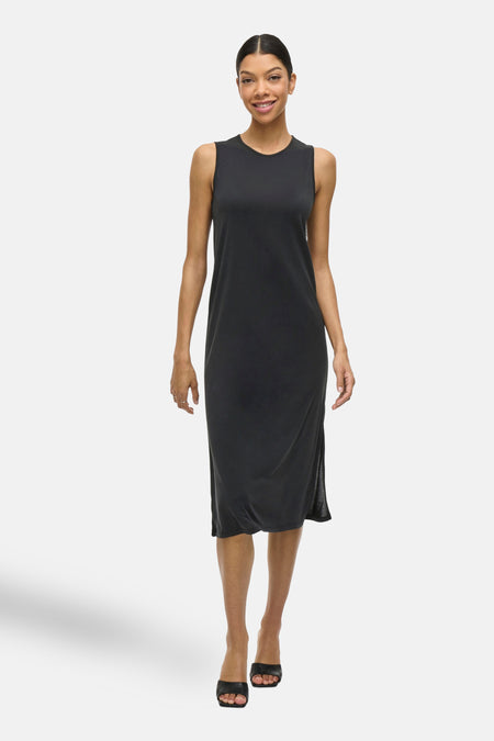 VIMODALA O-NECK S/L DRESS - NOOS