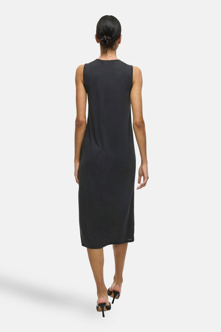 VIMODALA O-NECK S/L DRESS - NOOS