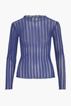 VIMIST FUNNEL NECK L/S TOP