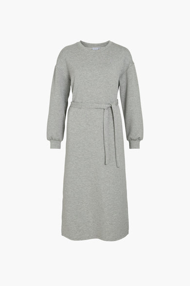 VISIF L/S MIDI DRESS/LC