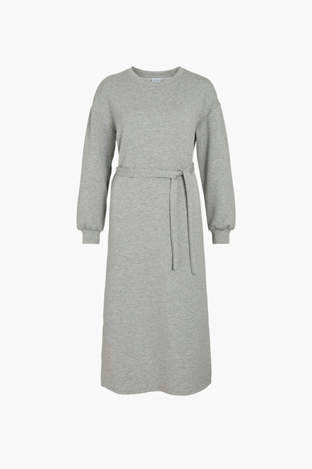VISIF L/S MIDI DRESS/LC