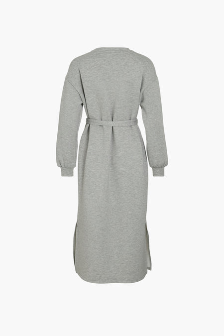VISIF L/S MIDI DRESS/LC