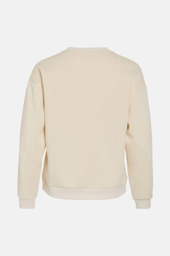Gilet beige avec col rond de Vila, vue arrière.