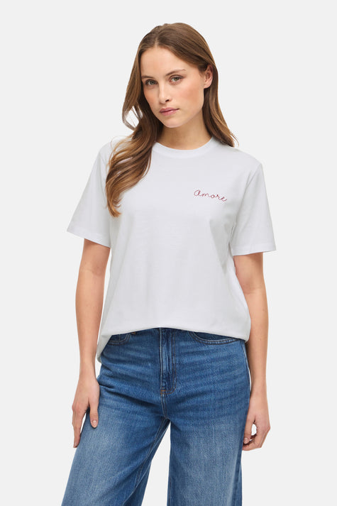 T-shirt à manches courtes - blanc