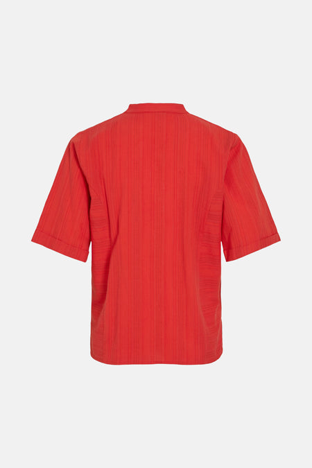 VISUSANNA V-NECK 2/4 TOP/R