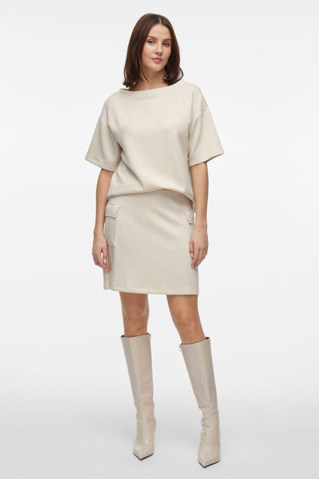VIKARENA BOATNECK 2/4 TOP/R