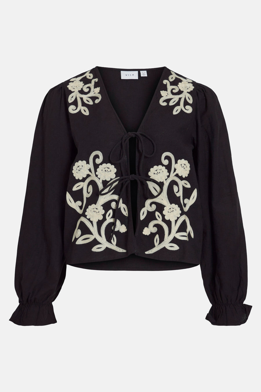 Blouse à manches longues - noir - VILA® - 7