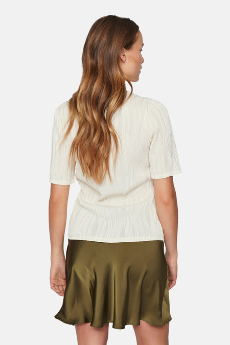 VINIRA O-NECK PUFF 2/4 TOP/R