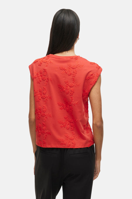 VINAYLA O-NECK S/L TOP