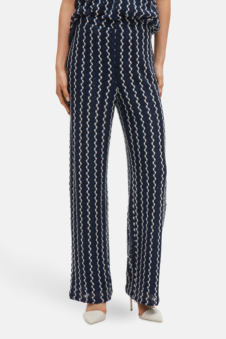 VIELLEN HW WIDE FIT PANTS/DC