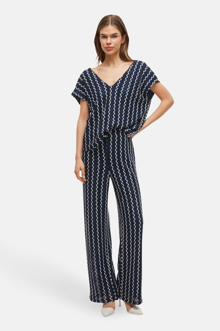 VIELLEN HW WIDE FIT PANTS/DC