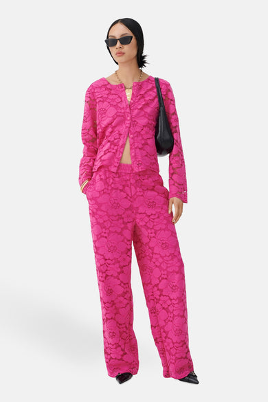 VICEREN HW LACE PANTS/DC