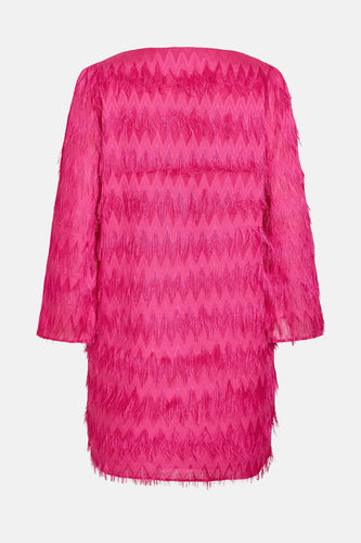 VINELLI O-NECK L/S SHORT DRESS/DC