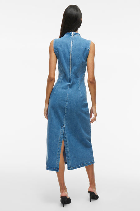 VIWINONA S/L MIDI DRESS MBD/BFS