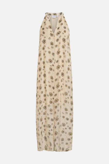 VILYRIA V-NECK ANKLE DRESS/C32