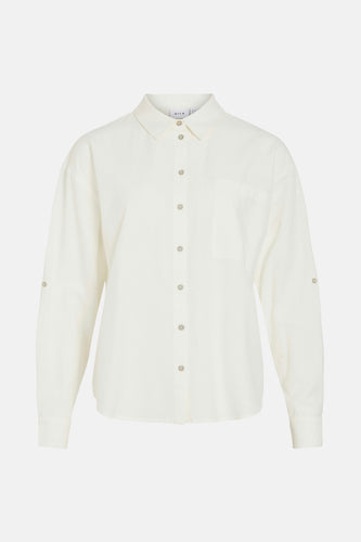 Chemise à manches longues - blanc - VILA® - 7