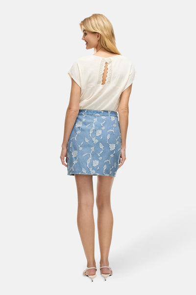 Jupe courte Light blue denim - VILA®