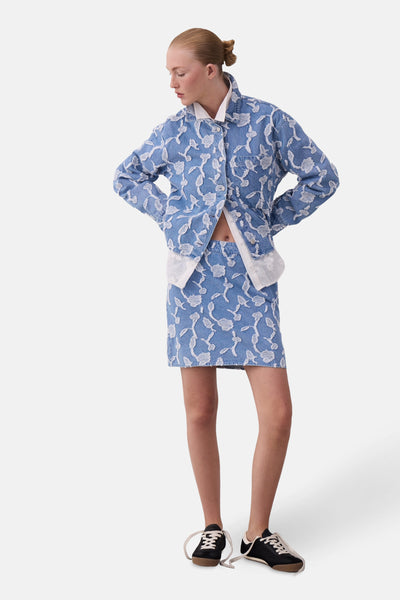 Jupe courte Light blue denim - VILA®