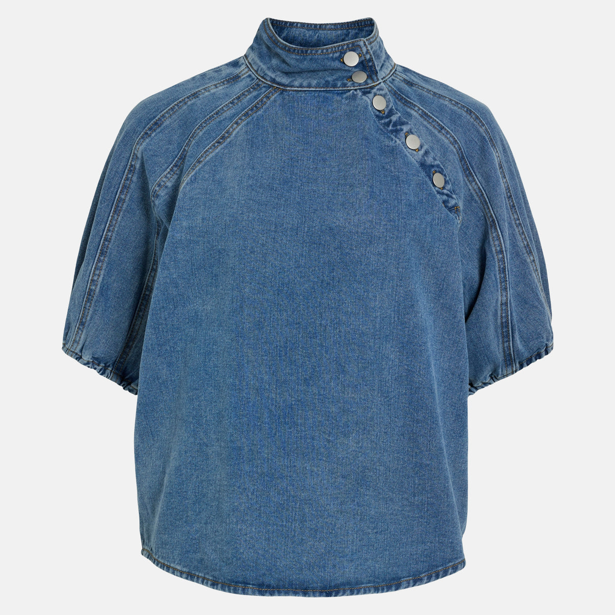 VIKORA 2/4 DENIM TOP - VILA® | Zeb