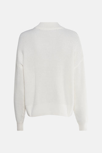 VICHING CREW NECK L/S KNIT TOP - NOOS