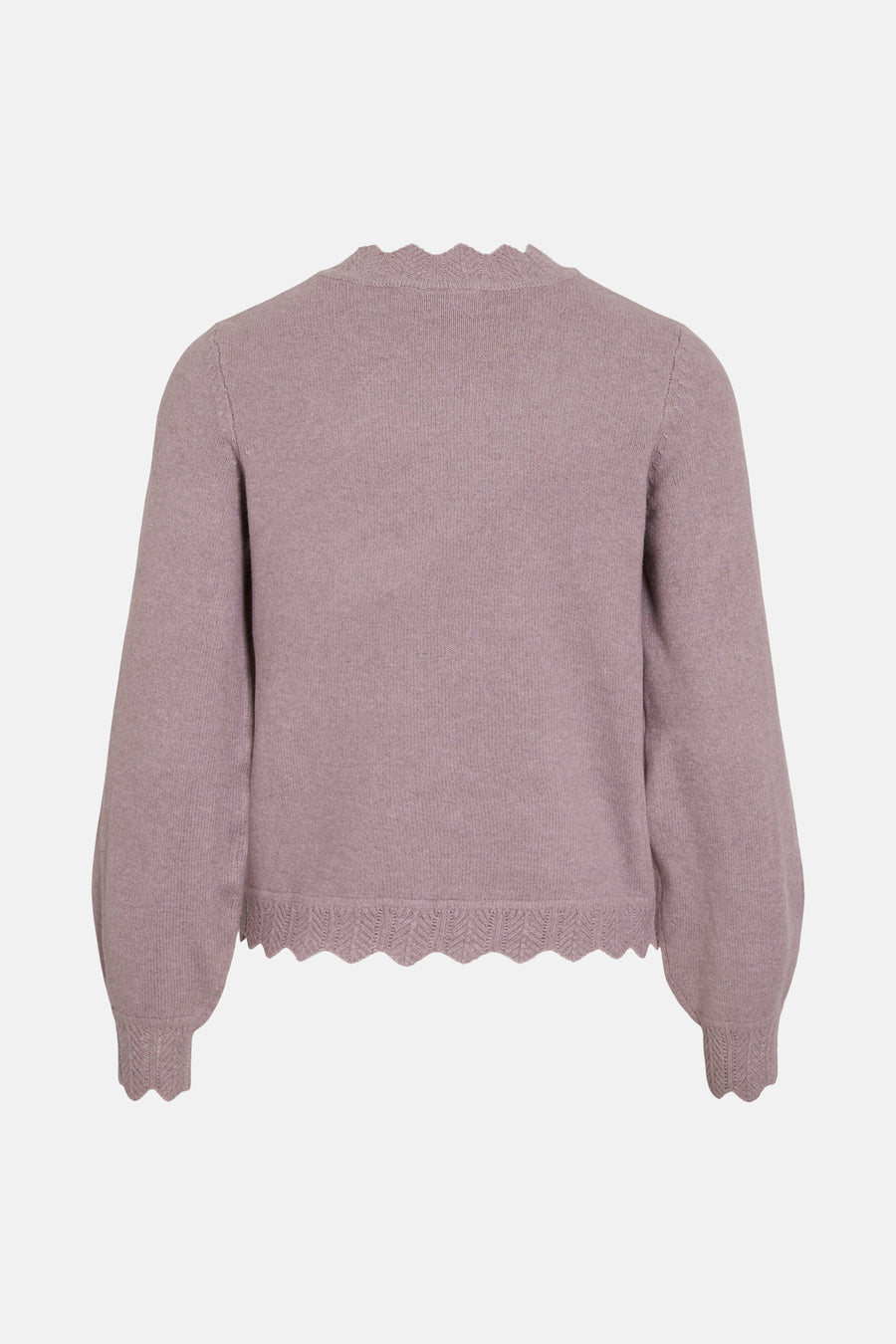 Pull à col rond - violet - VILA®