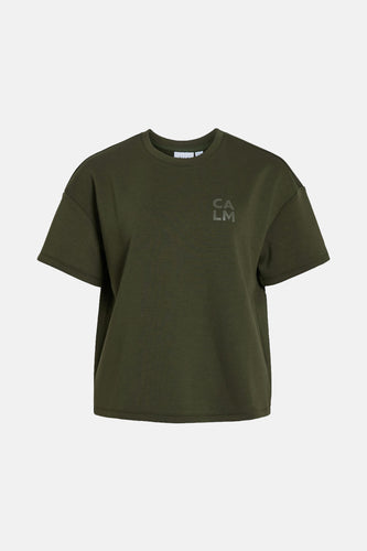 VIREFLECT O-NECK S/S TOP