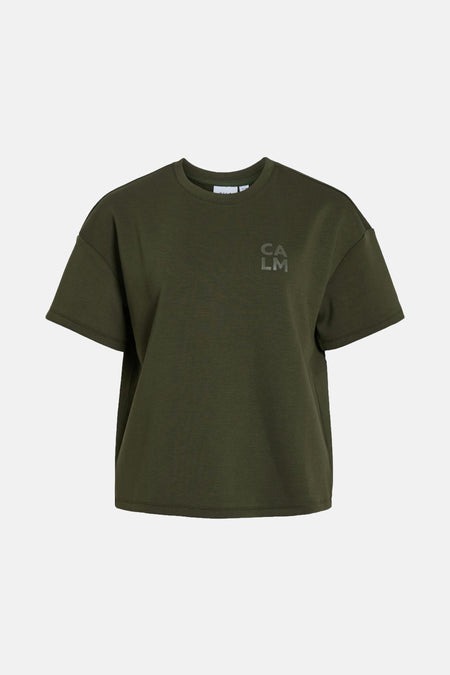 VIREFLECT O-NECK S/S TOP