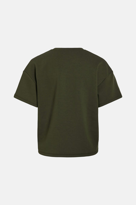 VIREFLECT O-NECK S/S TOP