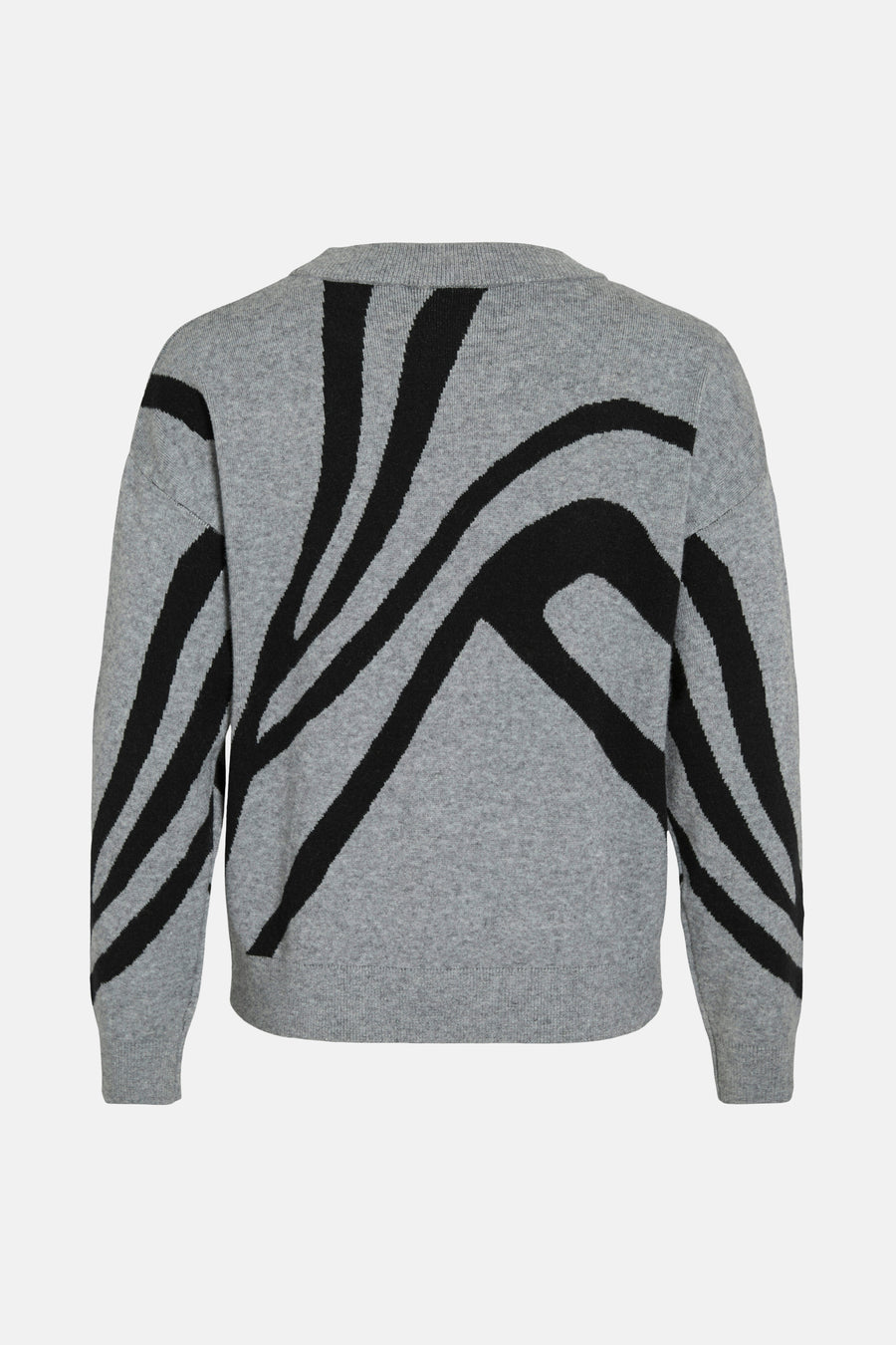 Pull à col rond - gris - VILA®