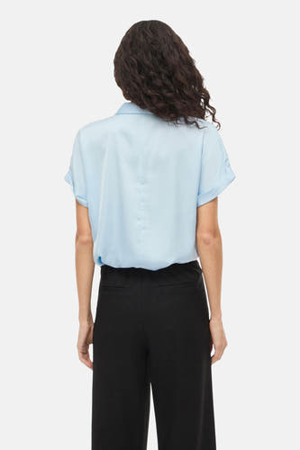 Chemisier (manches courtes) bleu - VILA®