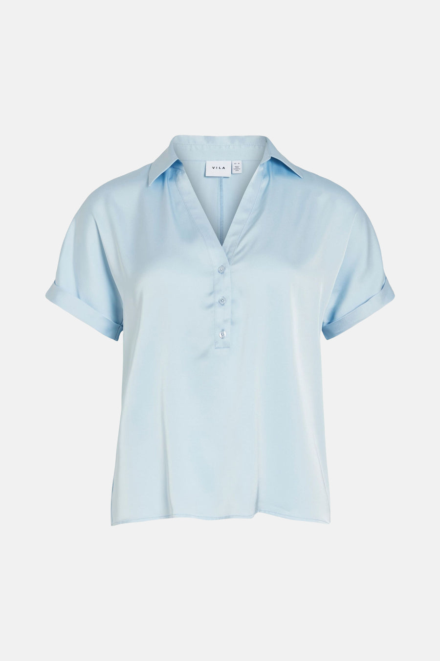 Chemisier (manches courtes) bleu - VILA®