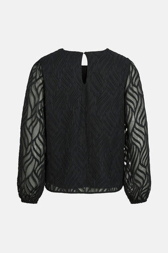 Blouse à manches longues - noir - VILA® - 7