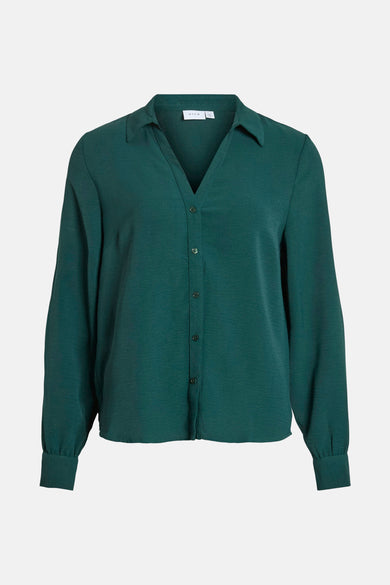 VIJOSA L/S V-NECK SHIRT - NOOS