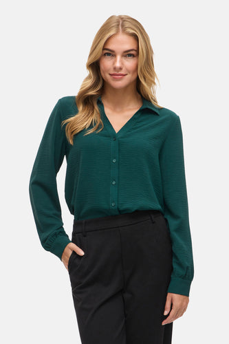 VIJOSA L/S V-NECK SHIRT - NOOS