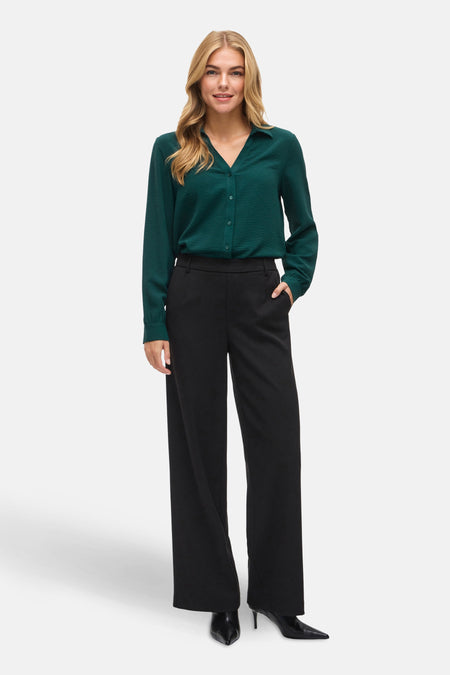 VIJOSA L/S V-NECK SHIRT - NOOS