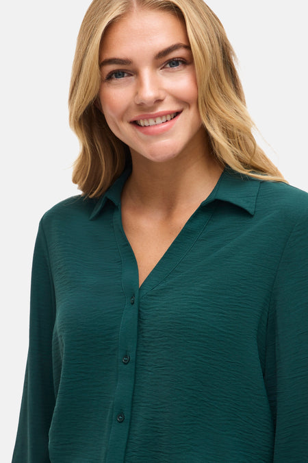VIJOSA L/S V-NECK SHIRT - NOOS