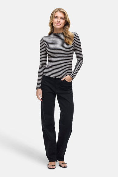 VIRIKA L/S FUNNEL NECK TOP - NOOS