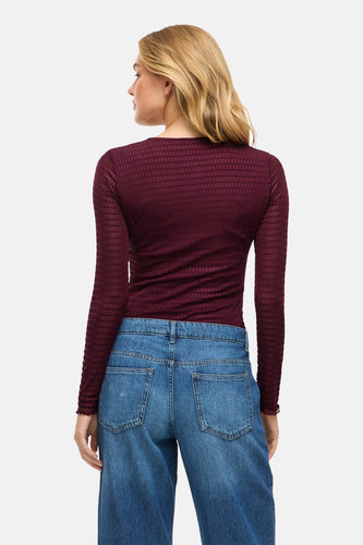 T-shirt à manches longues - violet - VILA®