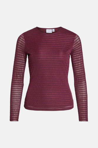 T-shirt à manches longues - violet - VILA®