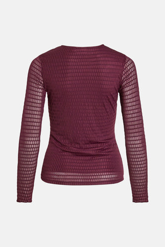 T-shirt à manches longues - violet - VILA®