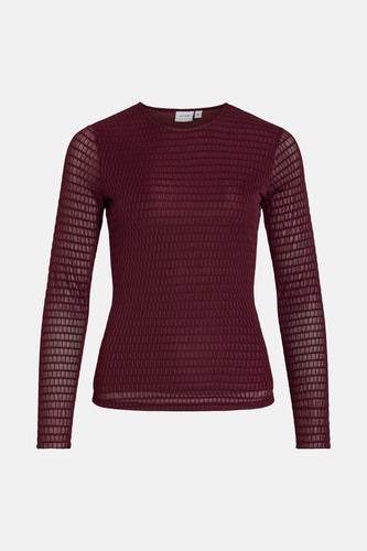 T-shirt à manches longues - violet - VILA®