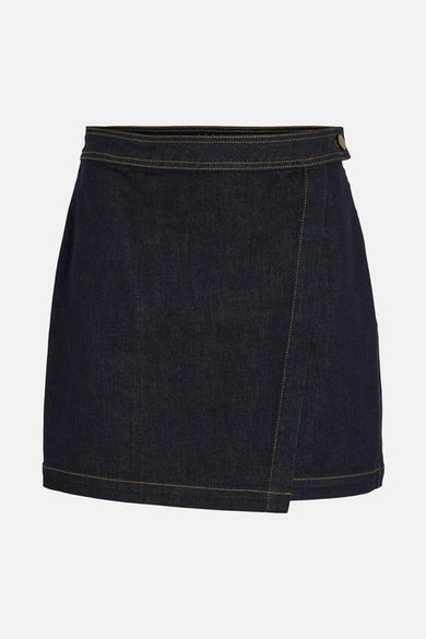 VILEVA RW SHORT DENIM SKIRT DBD