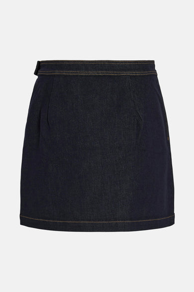 VILEVA RW SHORT DENIM SKIRT DBD