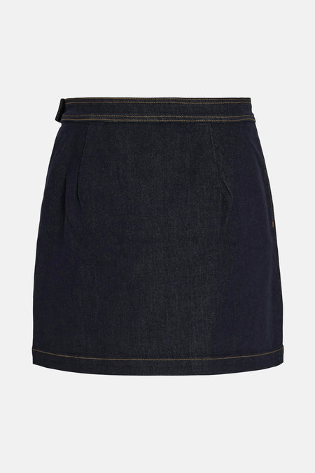 VILEVA RW SHORT DENIM SKIRT DBD