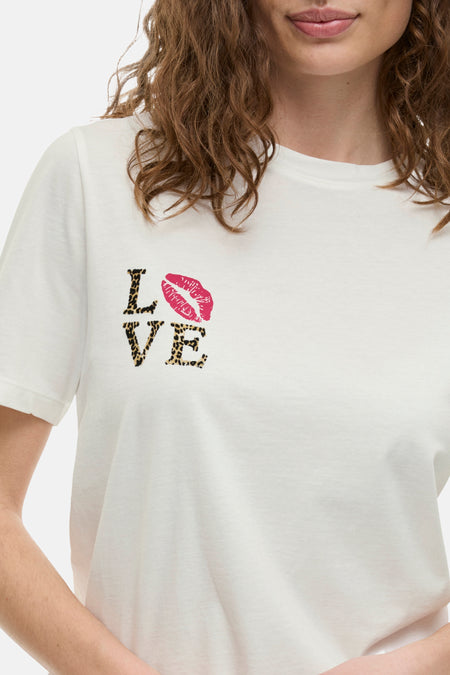 T-shirt à manches courtes - blanc