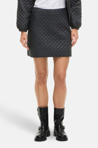 VIBENJI RW QUILTED SKIRT/PB