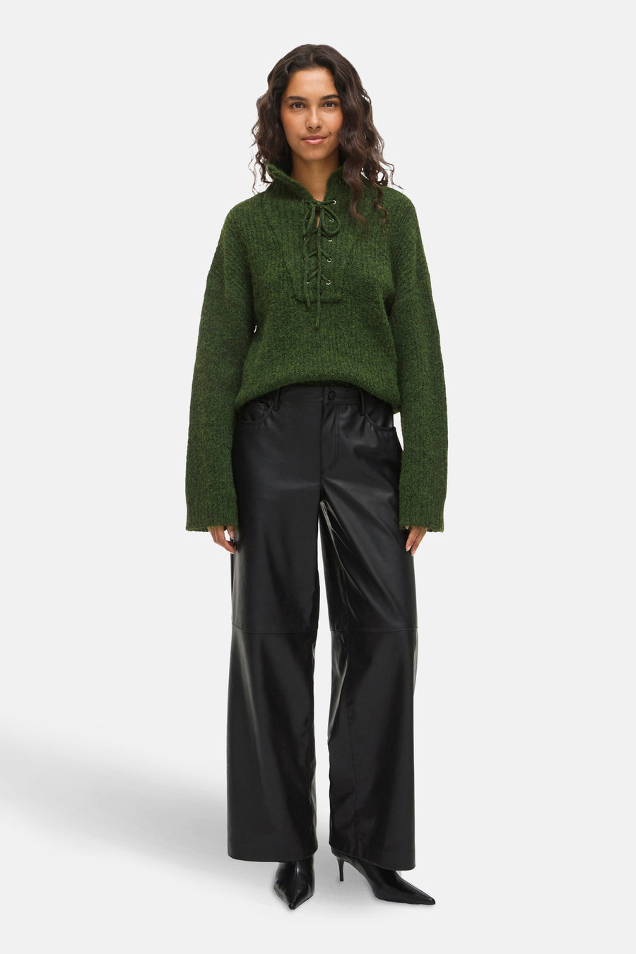 VIANNIE RW PANTS COATED