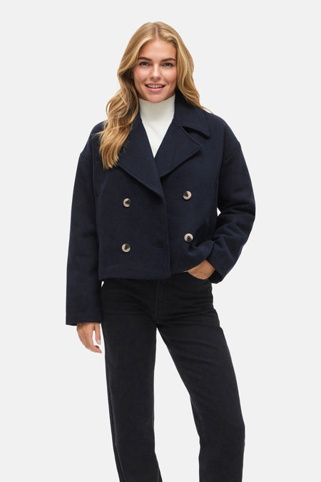 VIKAMINA L/S V-NECK JACKET - NOOS