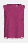 VICEREN O-NECK S/L TOP/DC/LC