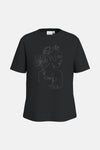 VISYBIL STICHED S/S O-NECK T-SHIRT/LC